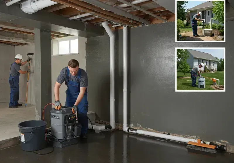 Basement Waterproofing and Flood Prevention process in Montrose, MI